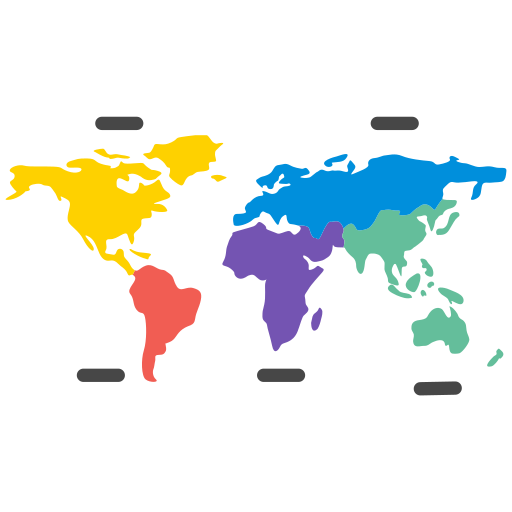 Local service area map