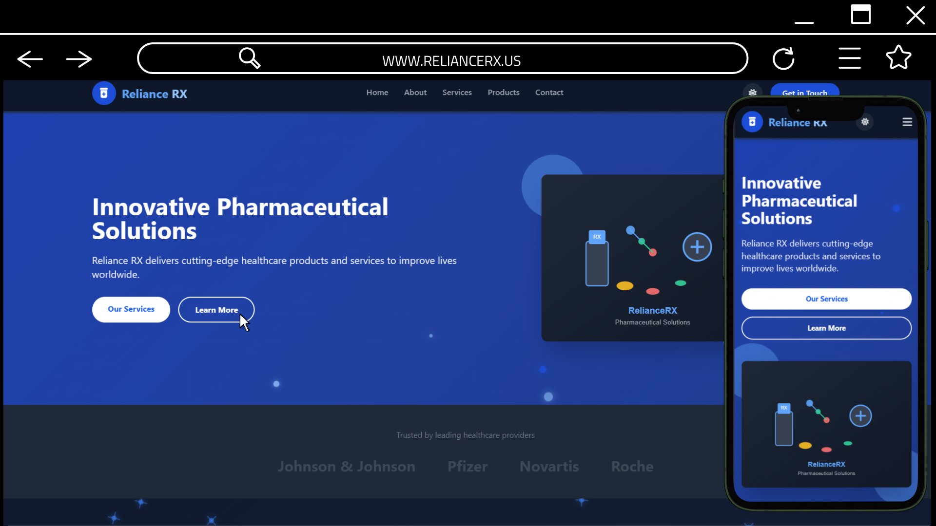 RelianceRX Website