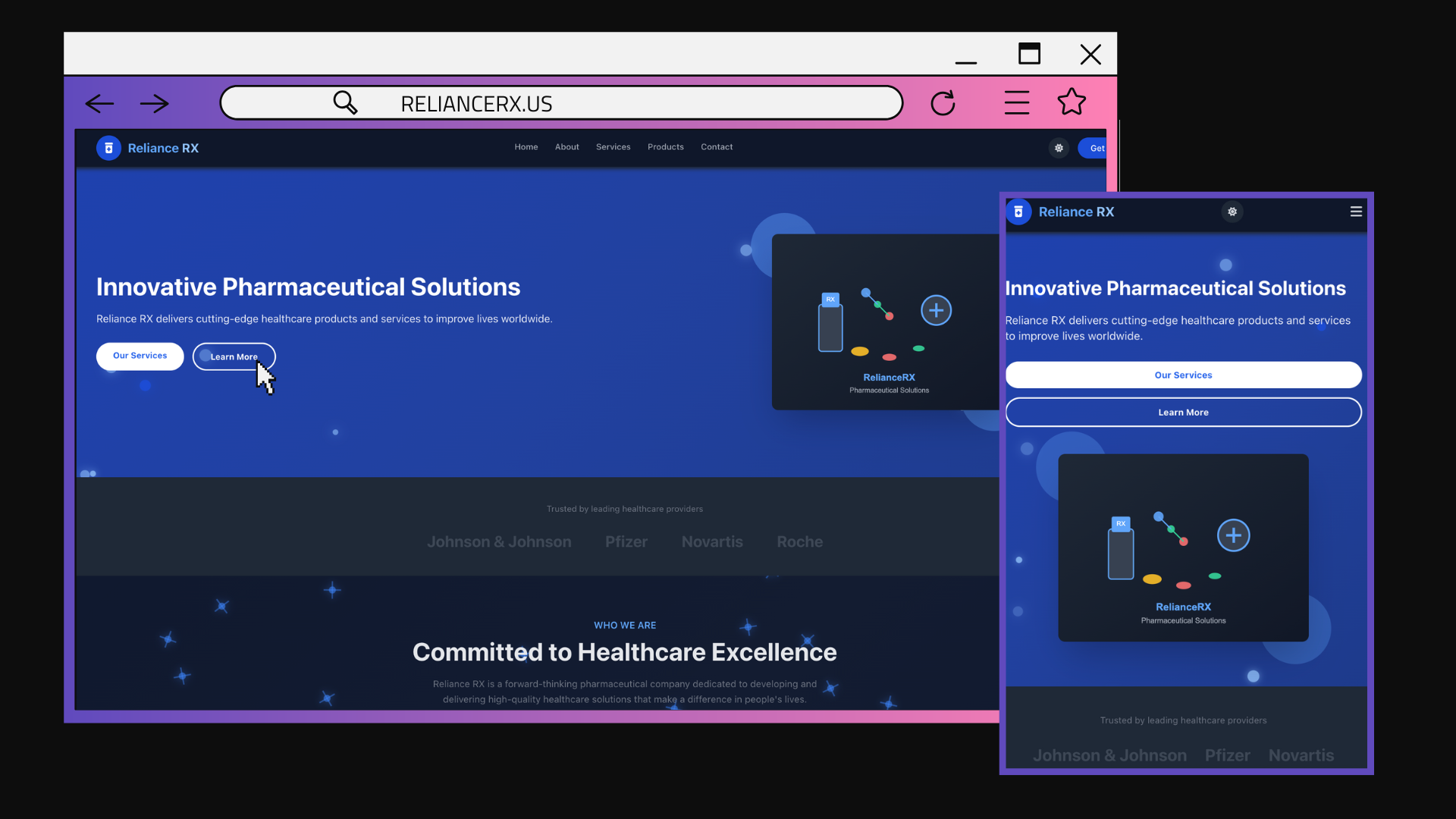 RelianceRX Website